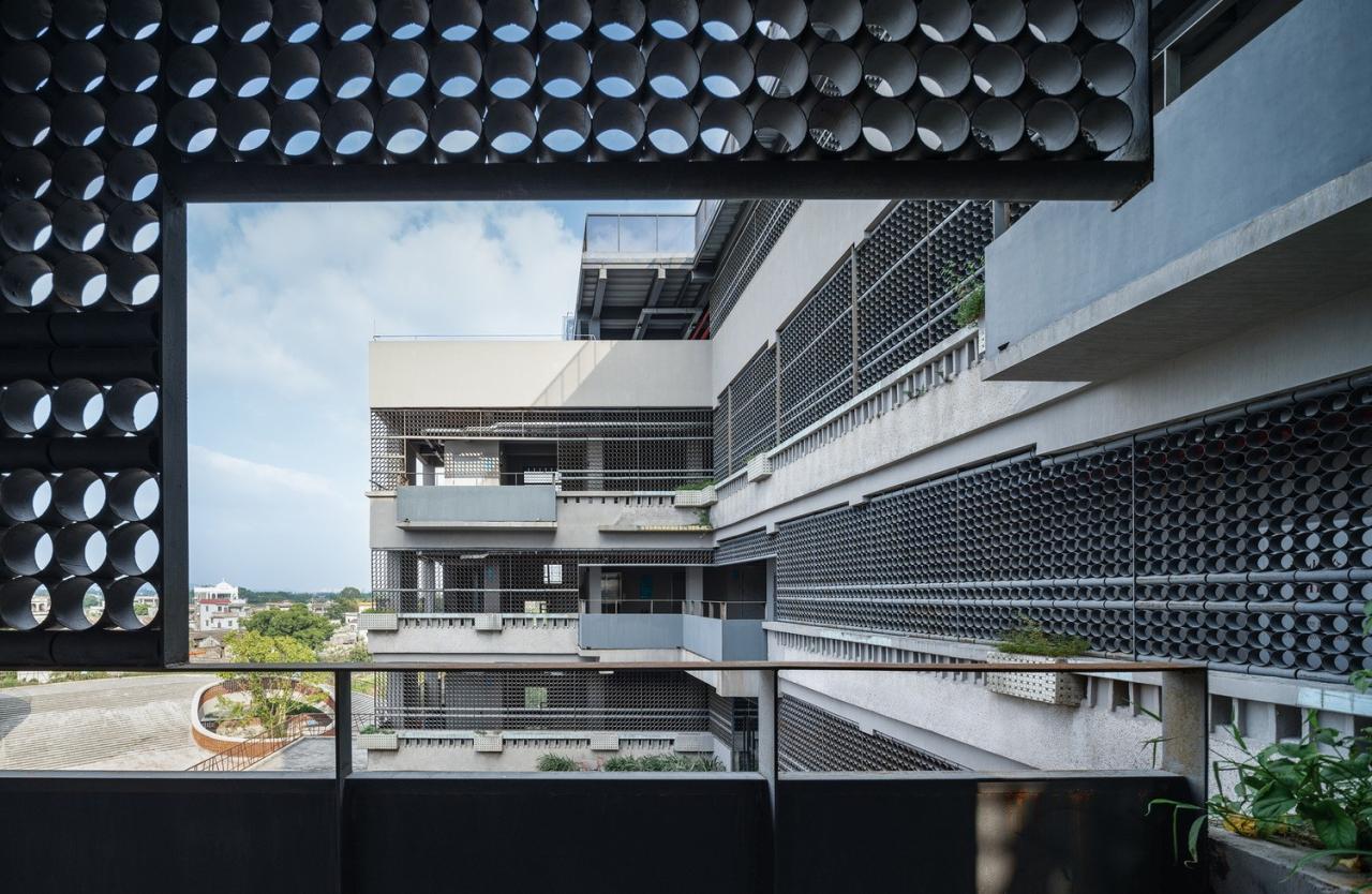 BIM建筑|改造、加建与扩建，江门市乡村振兴培训中心 / 华南理工大学建筑设计研究院