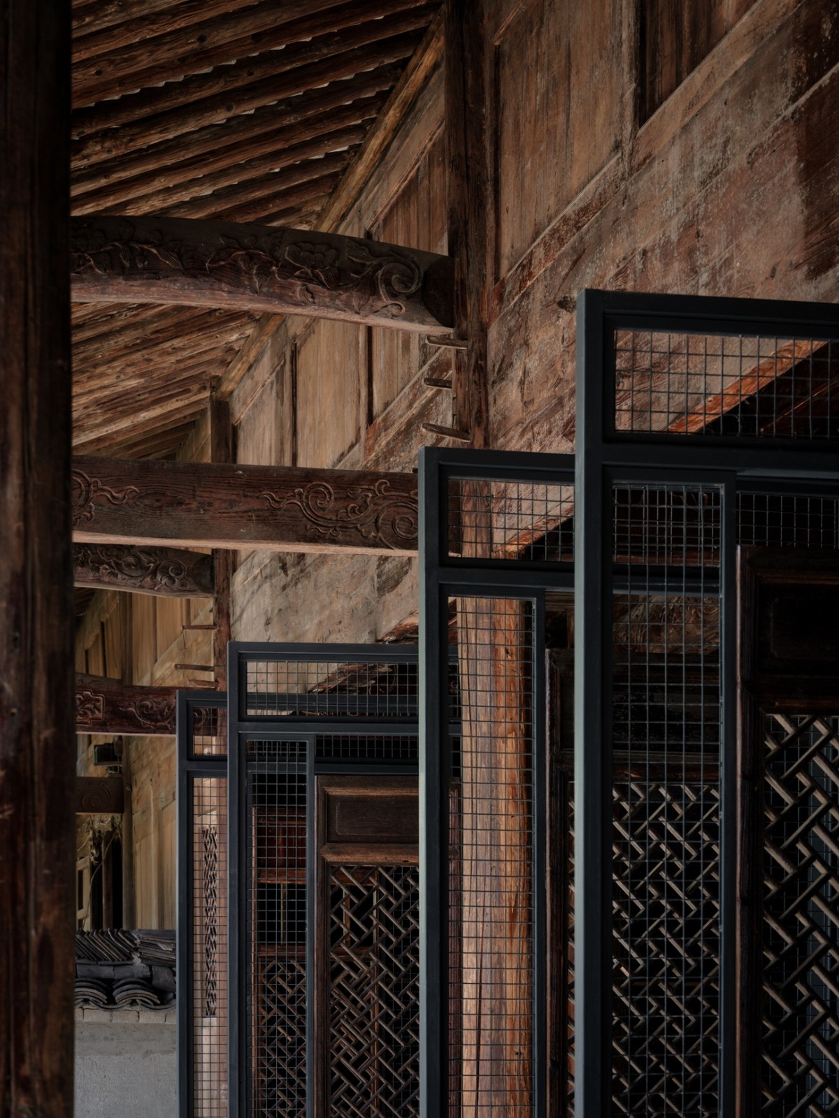 BIM建筑|山庾茶肆，修旧增新 / 奥室建筑