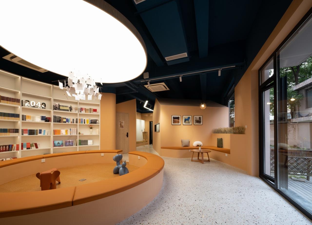 BIM建筑|2040书店 / 上海观介设计