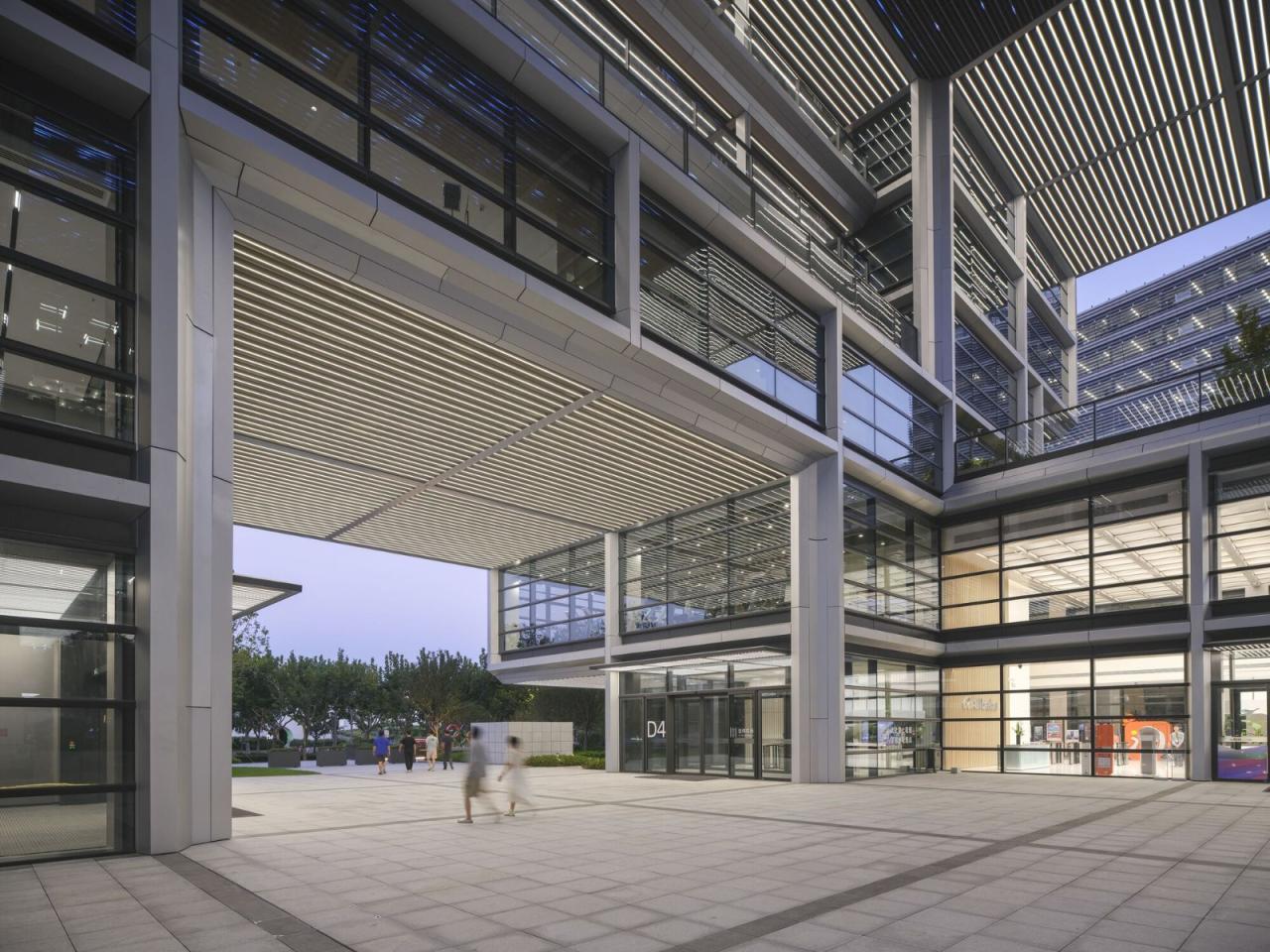 BIM建筑|阿里巴巴上海园区 / Foster + Partners