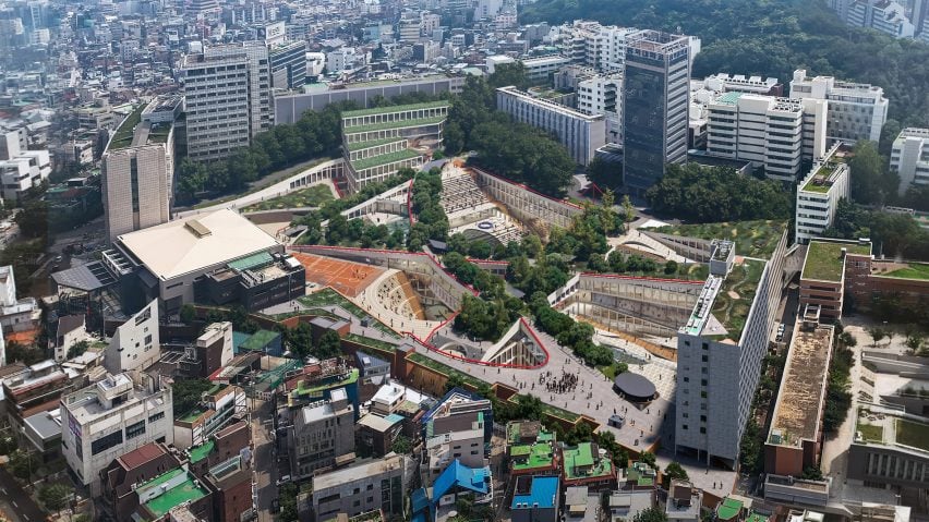 BIM建筑|OMA扩建首尔弘益大学