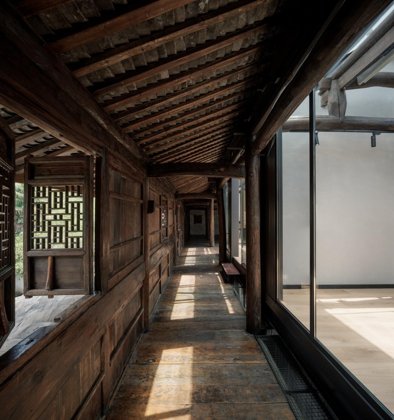 BIM建筑|山庾茶肆，修旧增新 / 奥室建筑