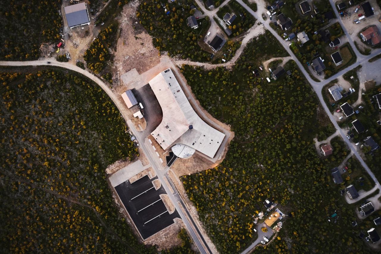 BIM建筑|Čoarvemátta 文化与教育中心 / Snøhetta + 70°N arkitektur + Joar Nango