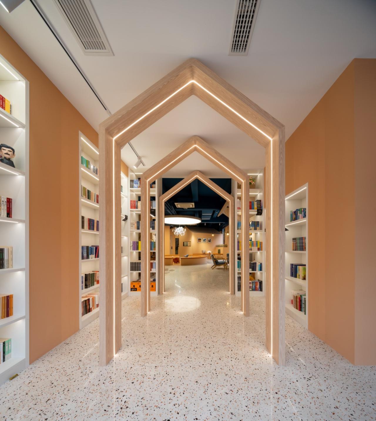 BIM建筑|2040书店 / 上海观介设计