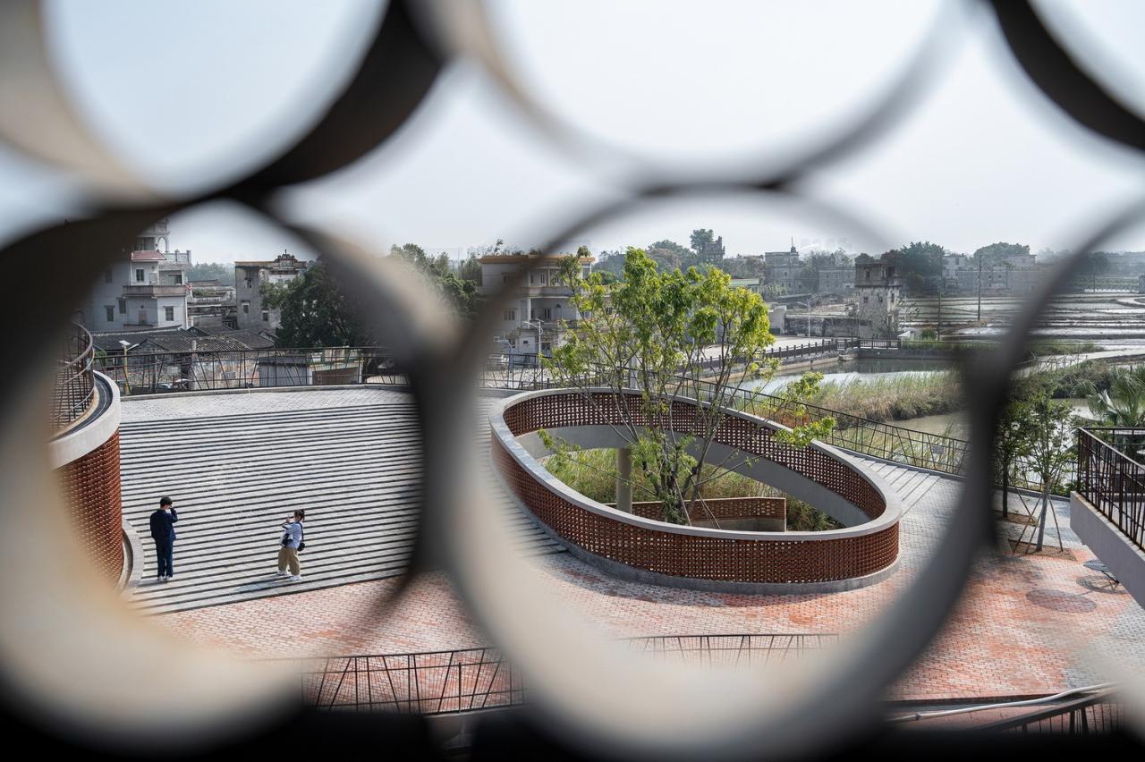 BIM建筑|改造、加建与扩建，江门市乡村振兴培训中心 / 华南理工大学建筑设计研究院