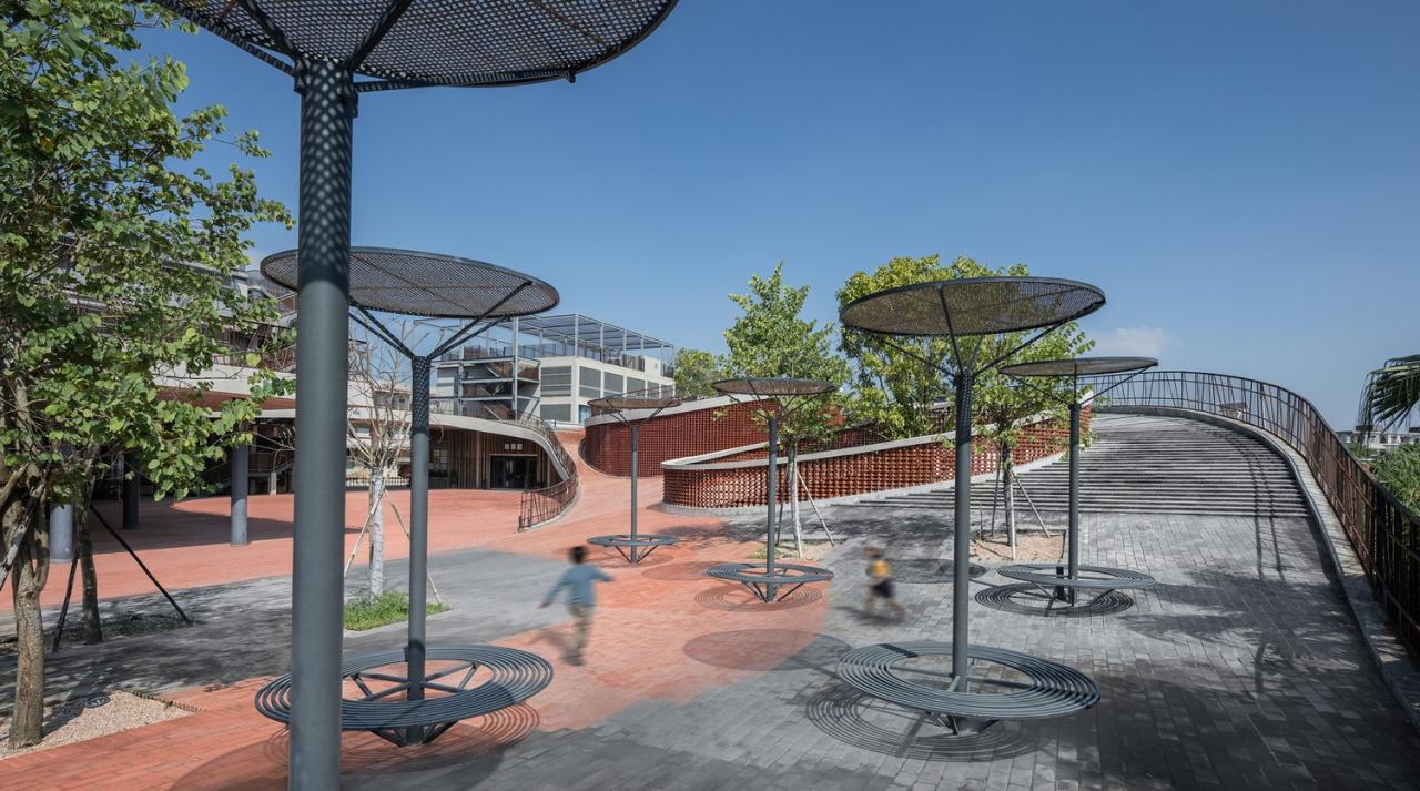 BIM建筑|改造、加建与扩建，江门市乡村振兴培训中心 / 华南理工大学建筑设计研究院