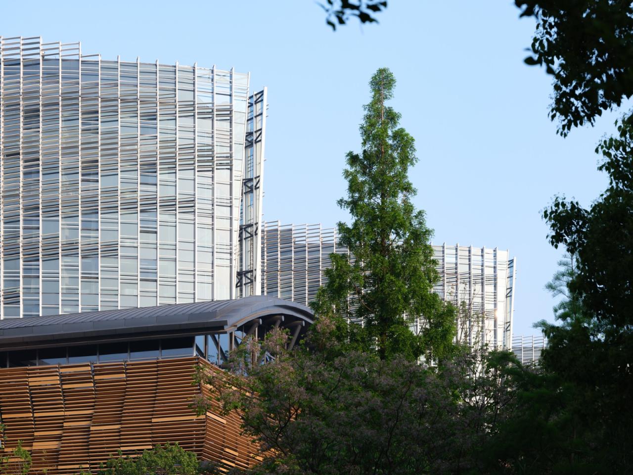 BIM建筑|乌镇堤上酒店外立面设计 / 上海直线建筑设计事务所