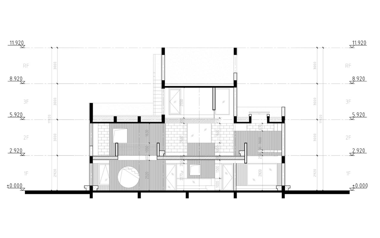 BIM建筑|跳海hood-阿那亚雀跃镇 / 不山建筑