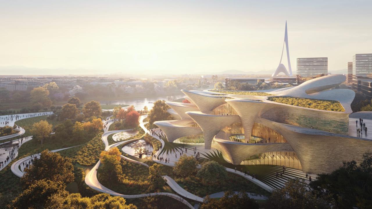 BIM建筑|阿利舍尔国际研究中心 / Zaha Hadid Architects