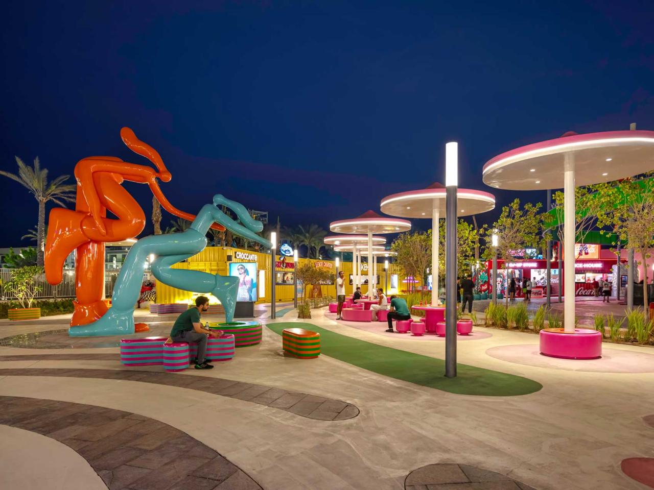 BIM建筑|马拉奇文旅乐园：埃及北海岸最炙手可热的青年新潮文旅胜地 / 佰筑设计