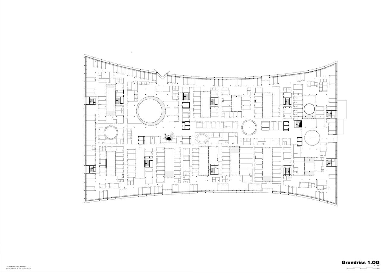 BIM建筑|苏黎世大学儿童医院 / 赫尔佐格与德梅隆事务所