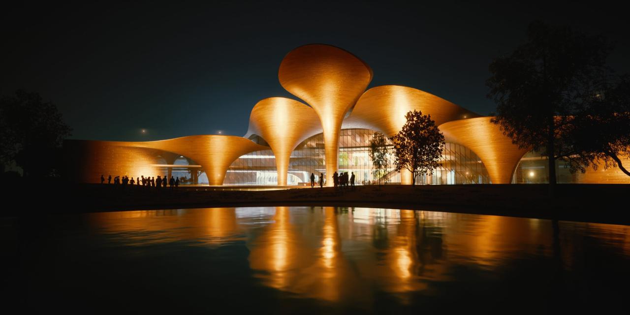 BIM建筑|阿利舍尔国际研究中心 / Zaha Hadid Architects