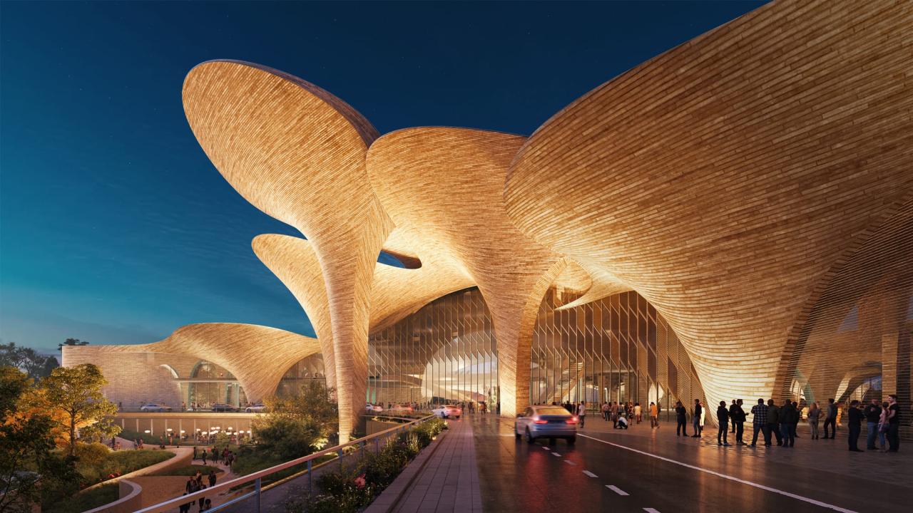 BIM建筑|阿利舍尔国际研究中心 / Zaha Hadid Architects