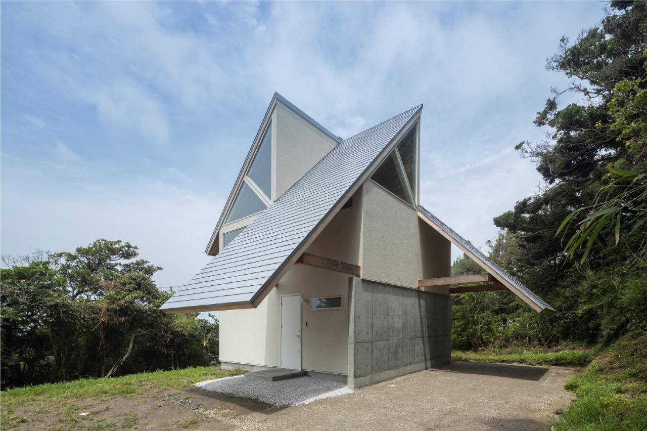 BIM建筑|富津度假小屋 / Atelier MEME