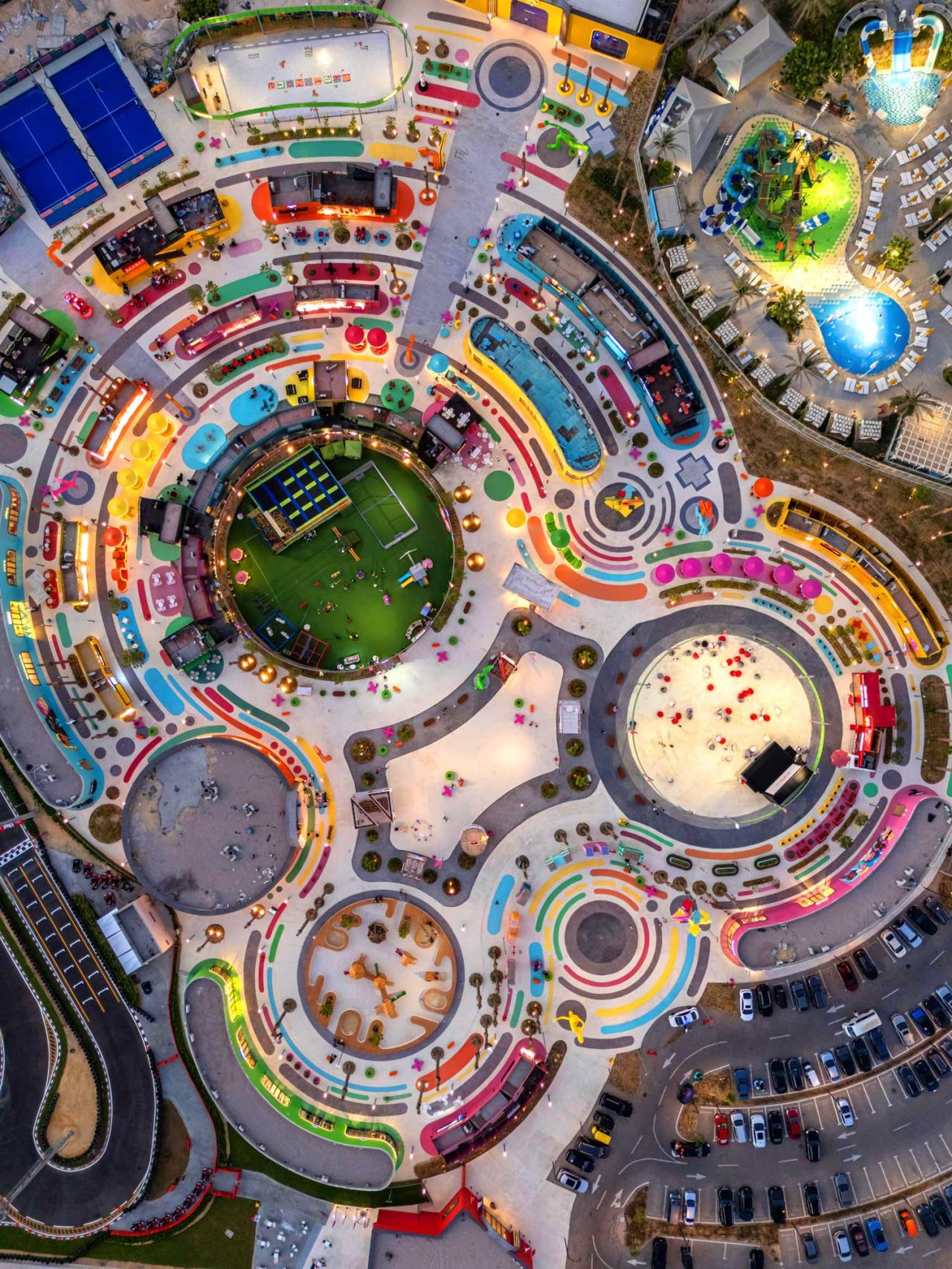 BIM建筑|马拉奇文旅乐园：埃及北海岸最炙手可热的青年新潮文旅胜地 / 佰筑设计