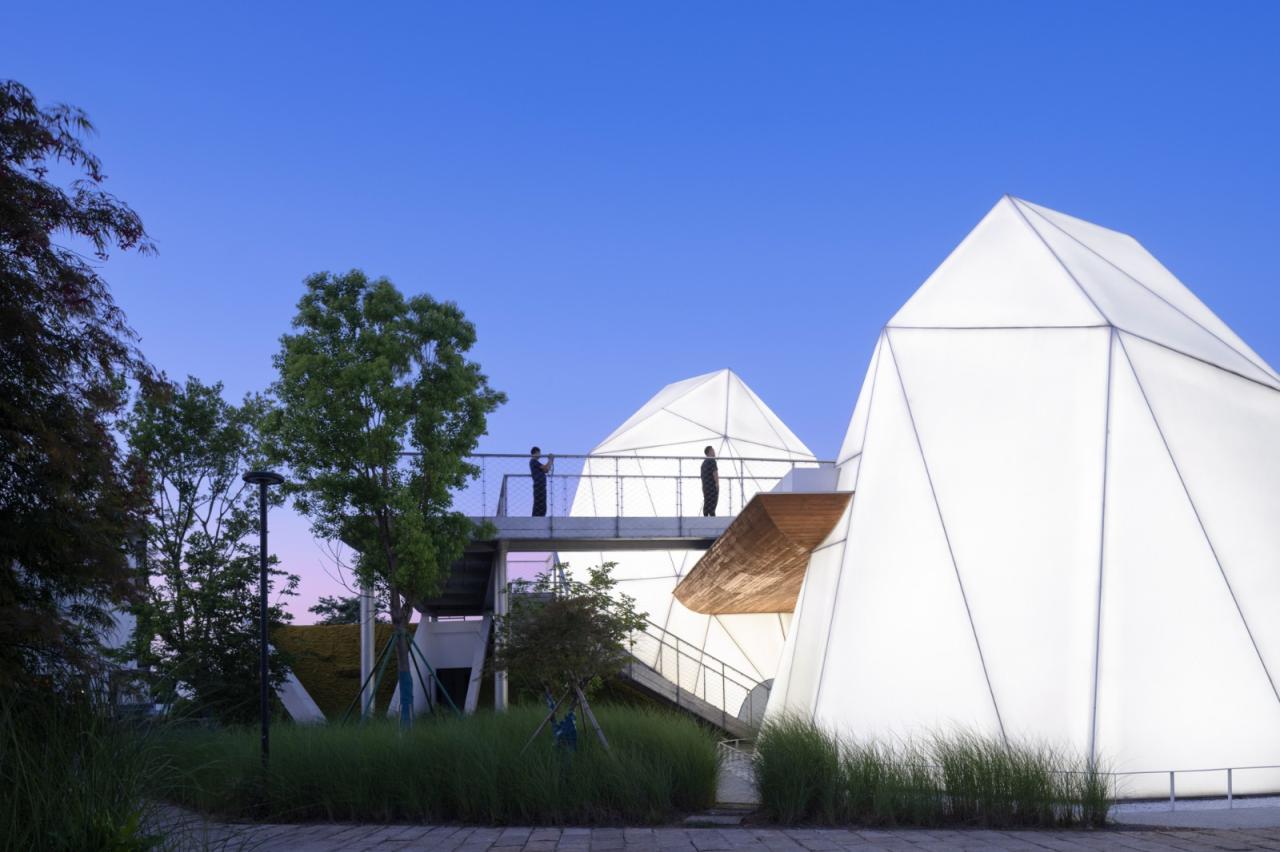 BIM建筑|相遇在山间：下岩贝景区云峰十二重 / 朱培栋-line+建筑事务所