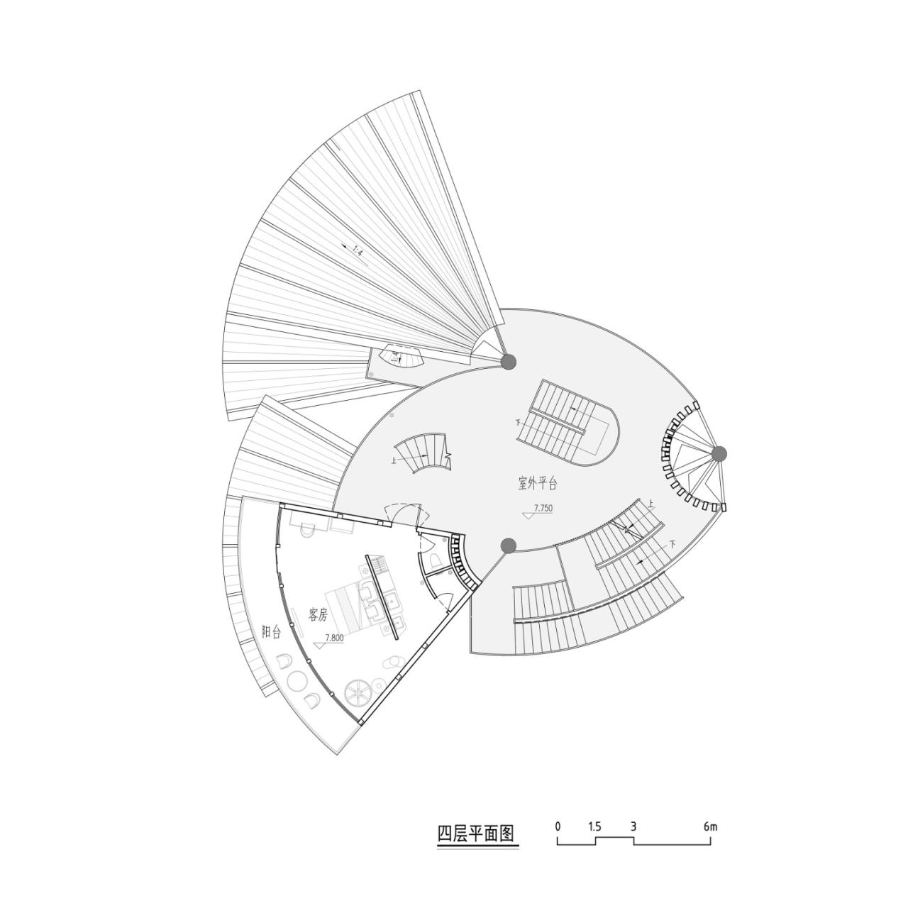 BIM建筑|树叶的结构：南溪欢乐田园野趣酒店树屋设计 / 王晖建筑工作室