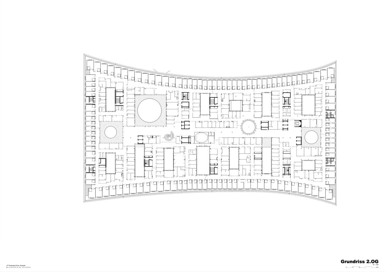 BIM建筑|苏黎世大学儿童医院 / 赫尔佐格与德梅隆事务所