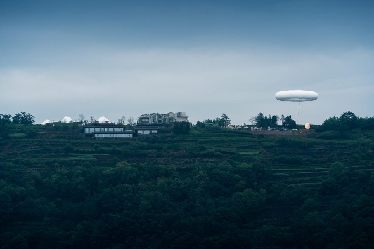 BIM建筑|相遇在山间：下岩贝景区云峰十二重 / 朱培栋-line+建筑事务所