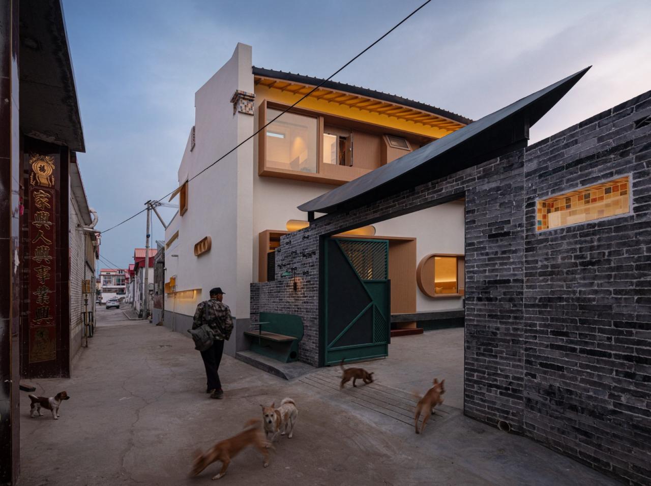 BIM建筑|温暖画室之家 / 奥默默工作室