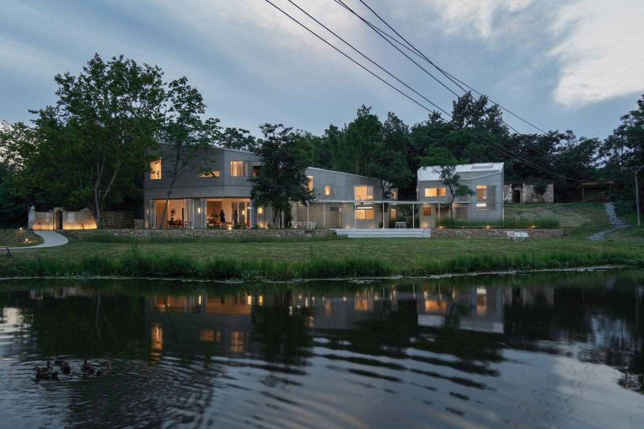 BIM建筑|柿柿如意•南野际民宿 / UAO 瑞拓设计