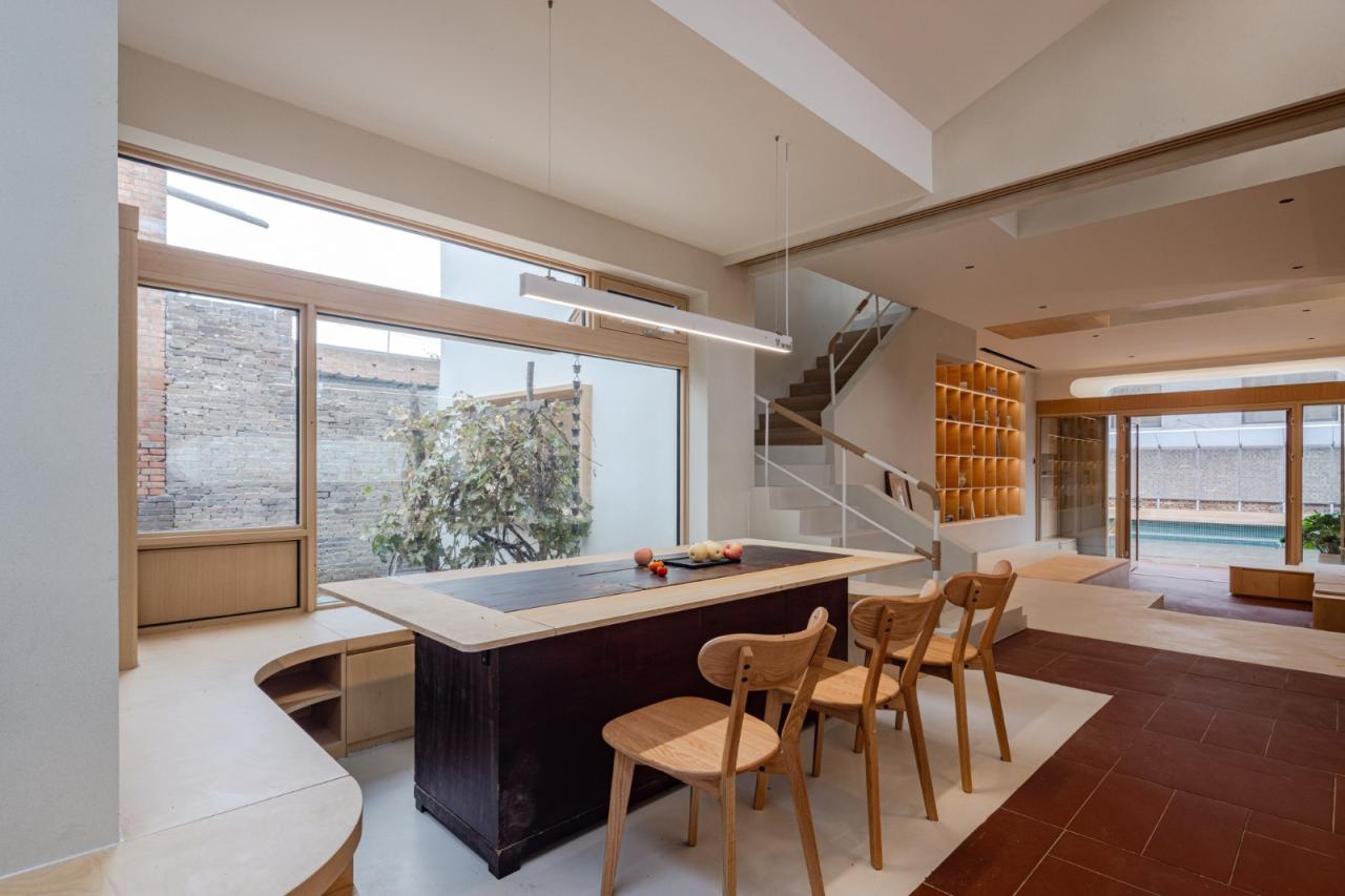 BIM建筑|温暖画室之家 / 奥默默工作室