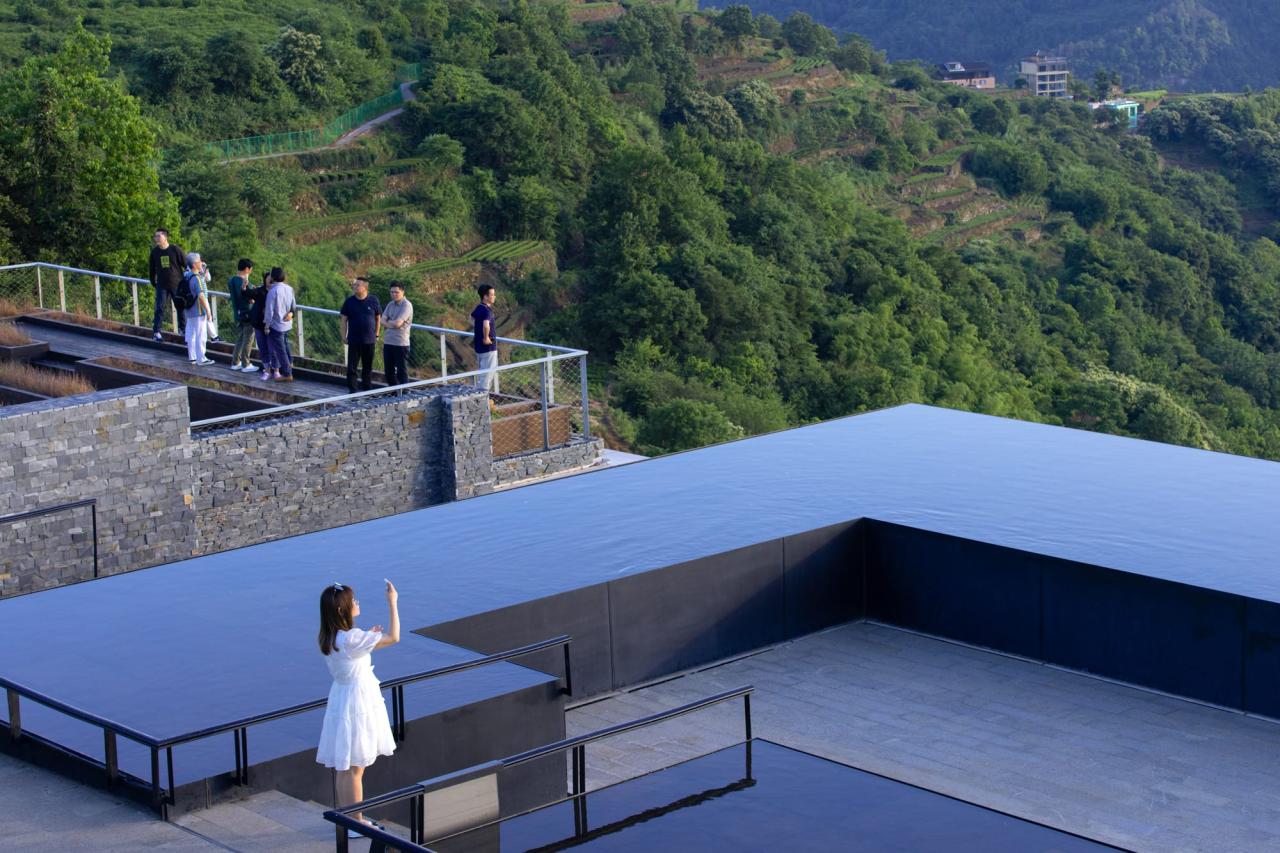 BIM建筑|相遇在山间：下岩贝景区云峰十二重 / 朱培栋-line+建筑事务所