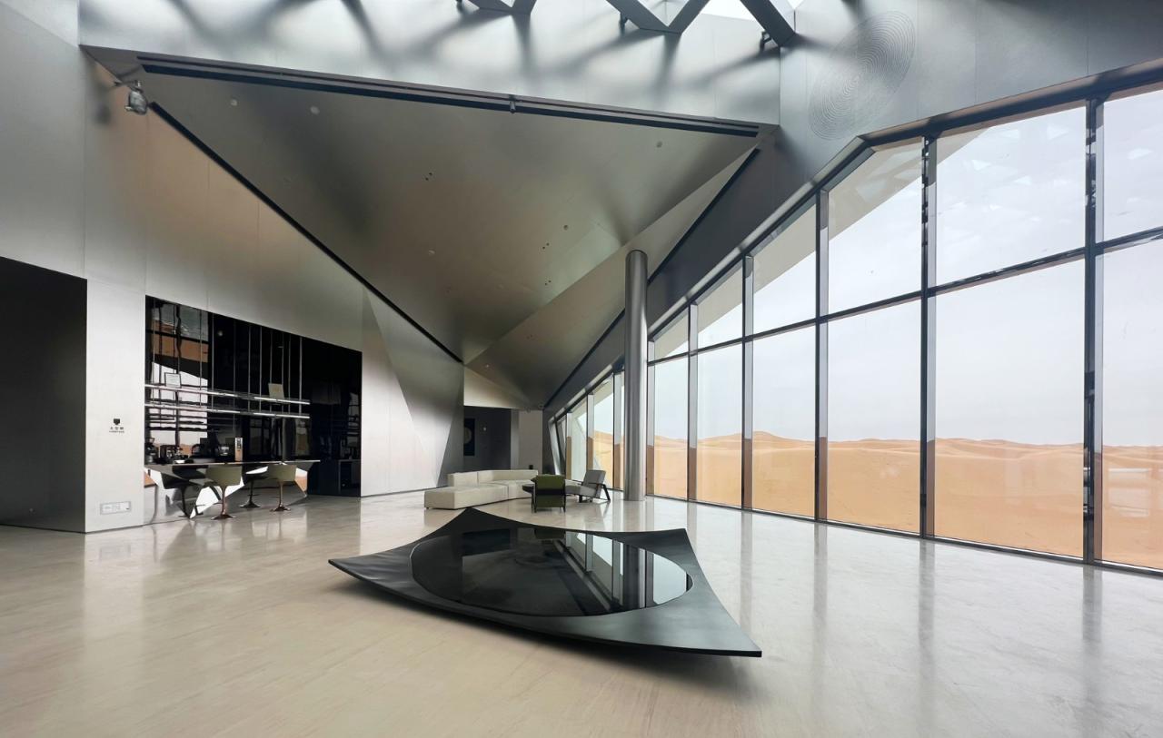 BIM建筑|中卫沙漠钻石酒店 / 水石设计-米川工作室