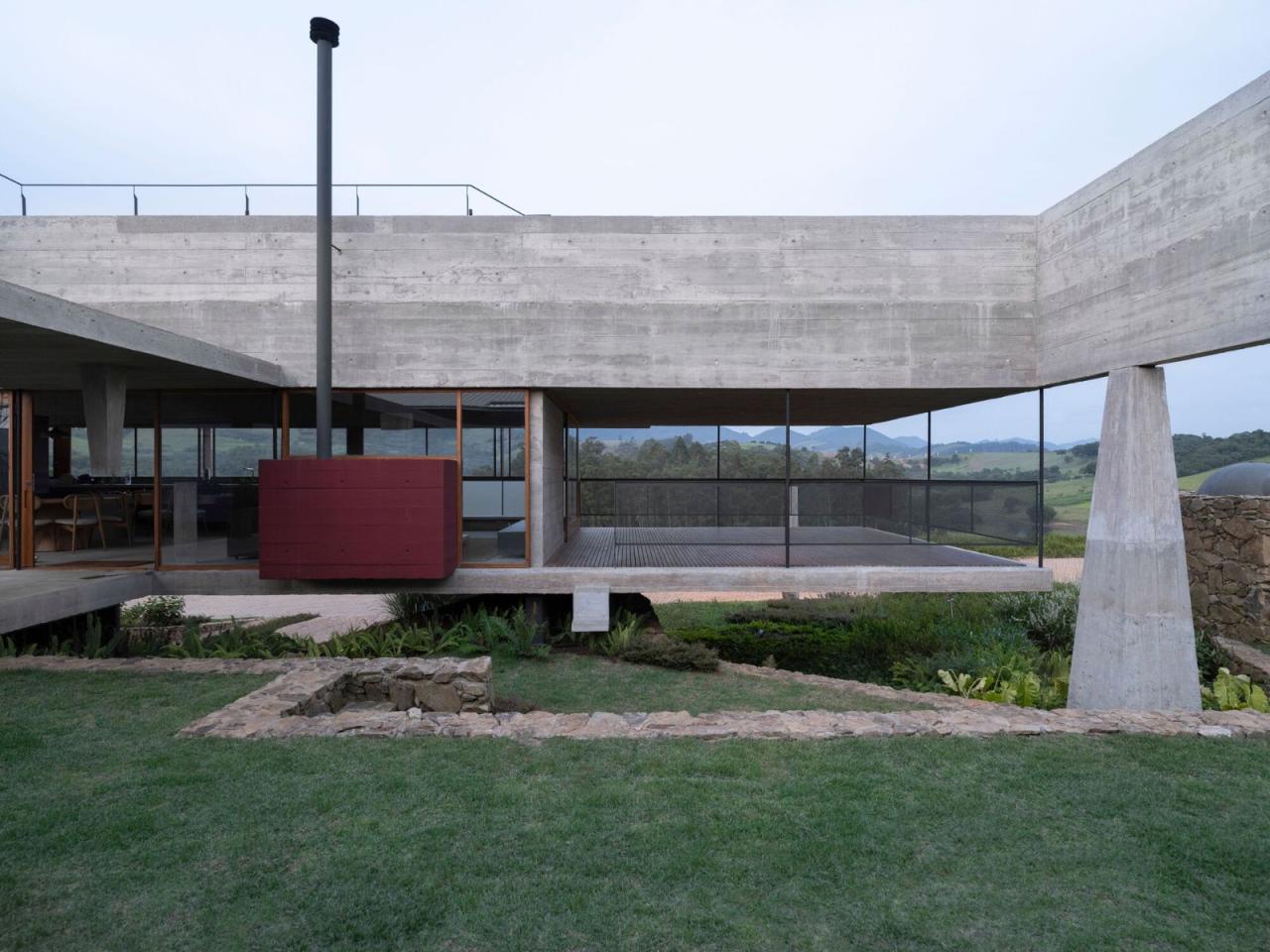 BIM建筑|若阿诺波利斯小屋 / Vão