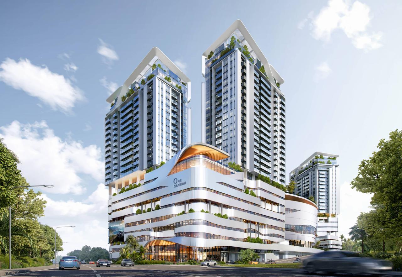 BIM建筑|One Sanmar综合体开发 / SPARK
