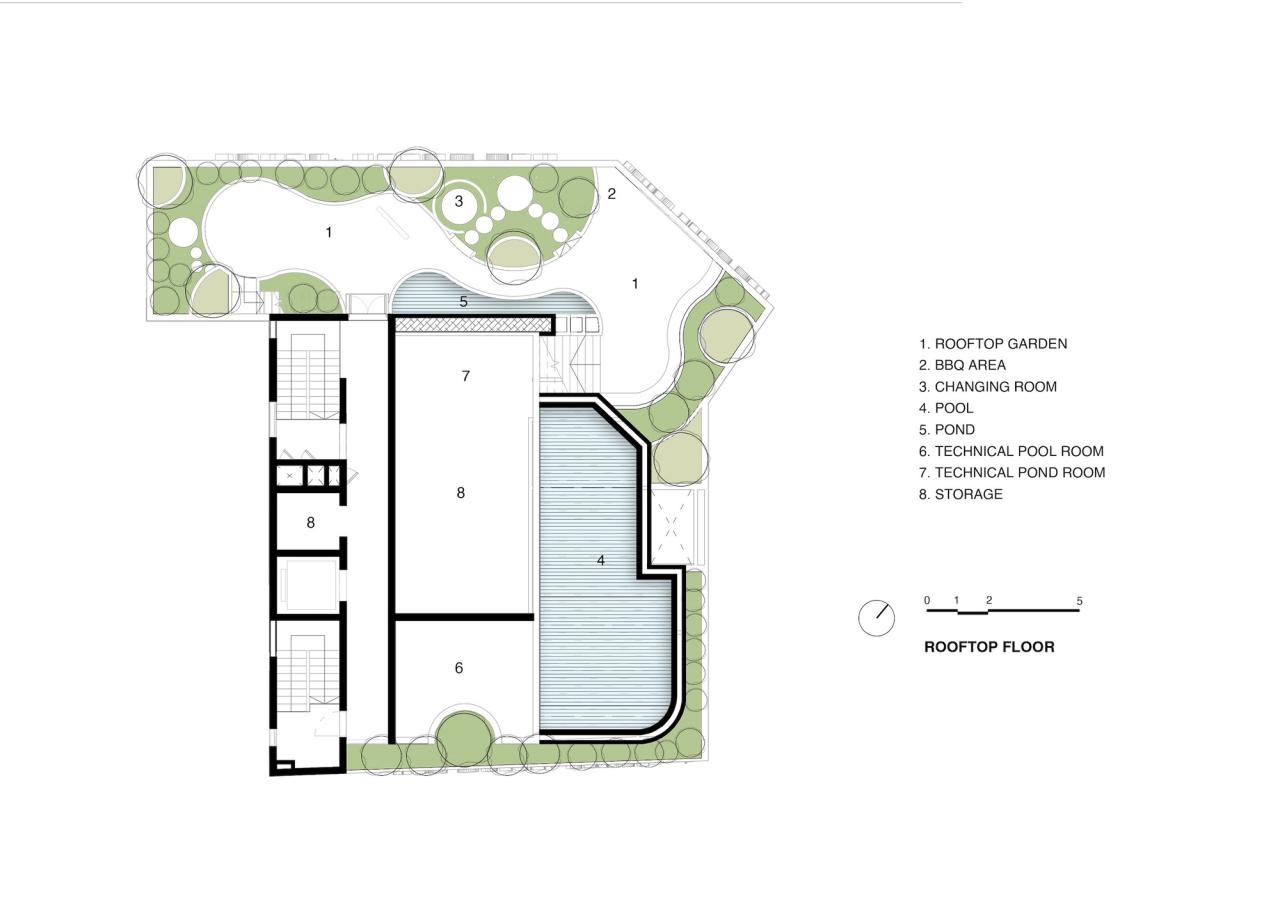 BIM建筑|AEC 4B 外语教育中心 / Ho Khue Architects