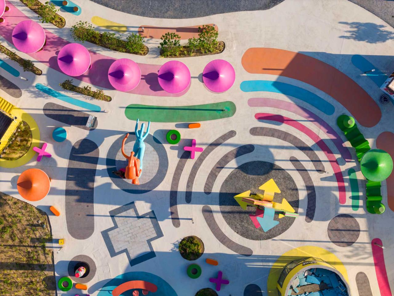 BIM建筑|马拉奇文旅乐园：埃及北海岸最炙手可热的青年新潮文旅胜地 / 佰筑设计