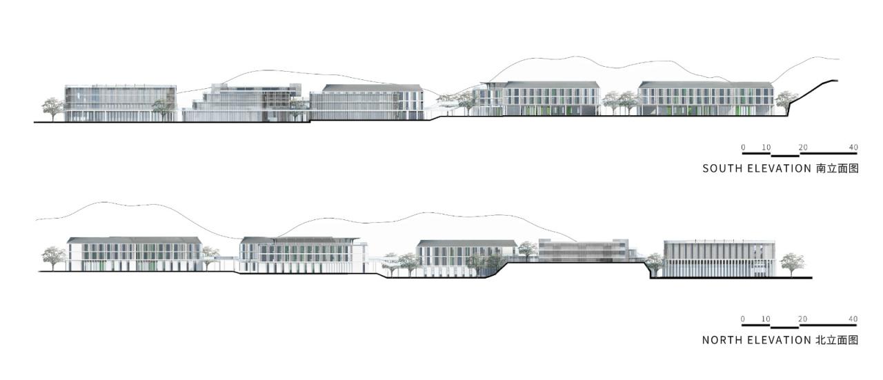 BIM建筑|山水疗愈，身心宜居：杭州市第一社会福利院 / 浙江大学建筑设计研究院