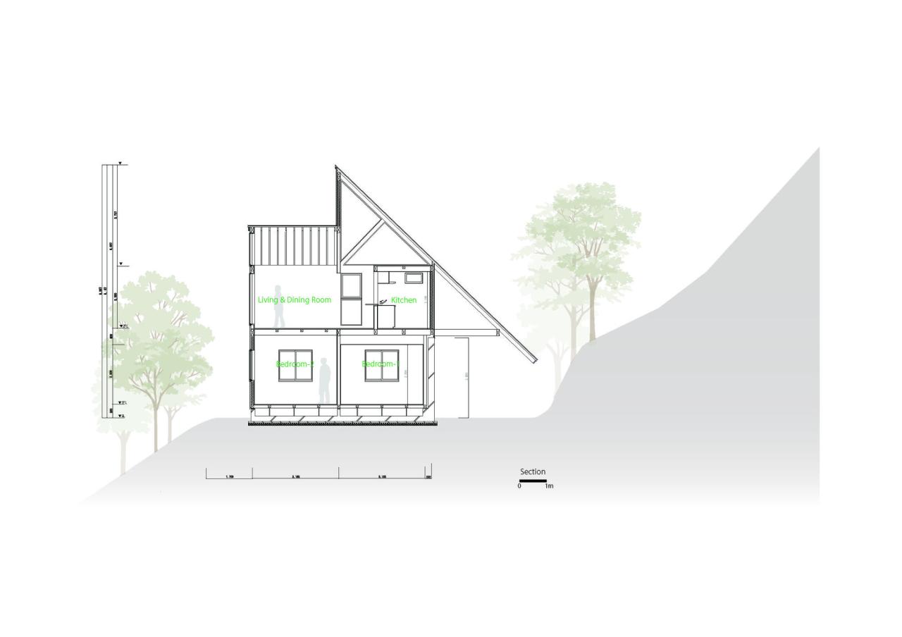 BIM建筑|富津度假小屋 / Atelier MEME