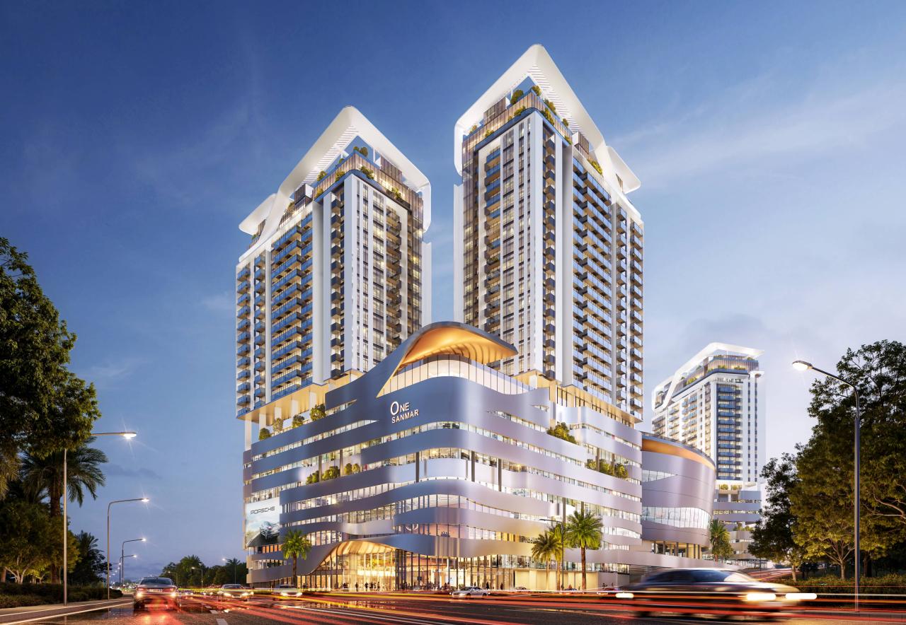 BIM建筑|One Sanmar综合体开发 / SPARK
