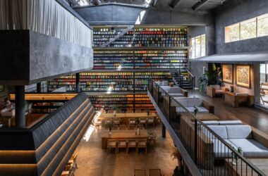 BIM建筑|接梯空间：旧厂房，新书咖 / 素造建筑-BIM建筑网