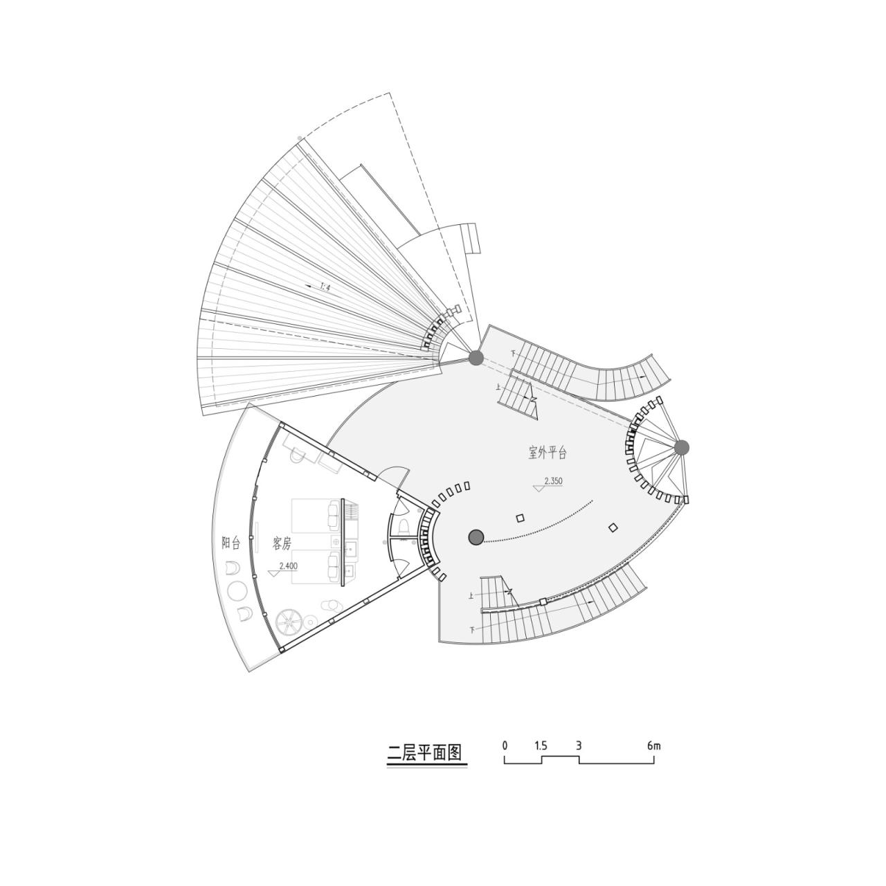 BIM建筑|树叶的结构：南溪欢乐田园野趣酒店树屋设计 / 王晖建筑工作室