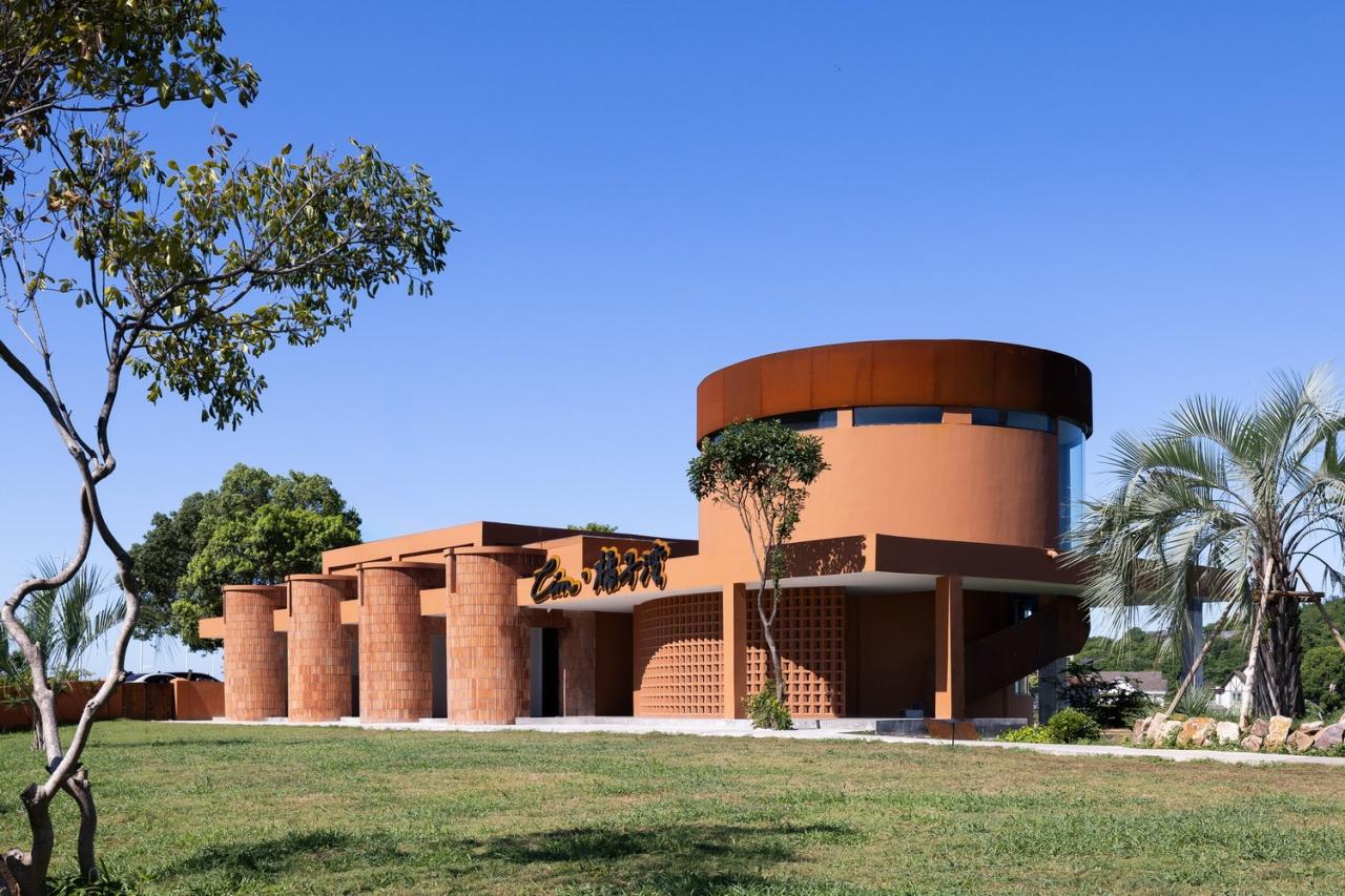 BIM建筑| 长沙岛橘子湾民宿 / 平介设计