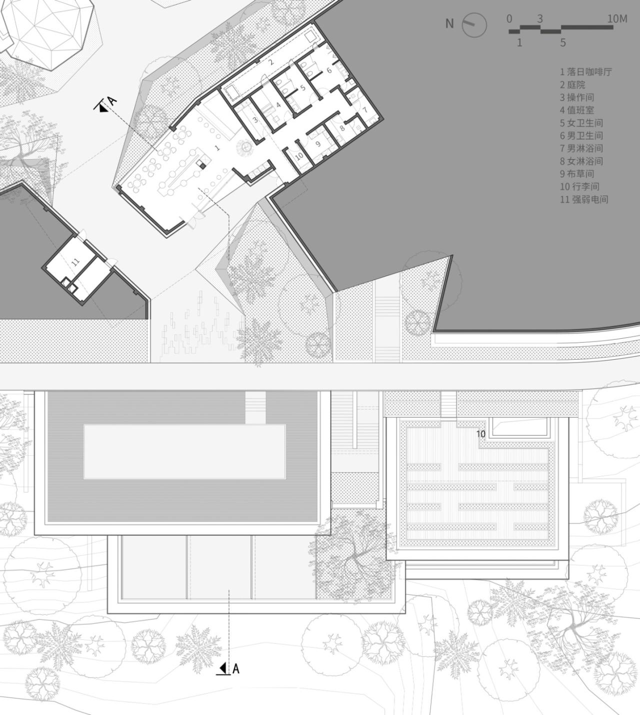 BIM建筑|相遇在山间：下岩贝景区云峰十二重 / 朱培栋-line+建筑事务所
