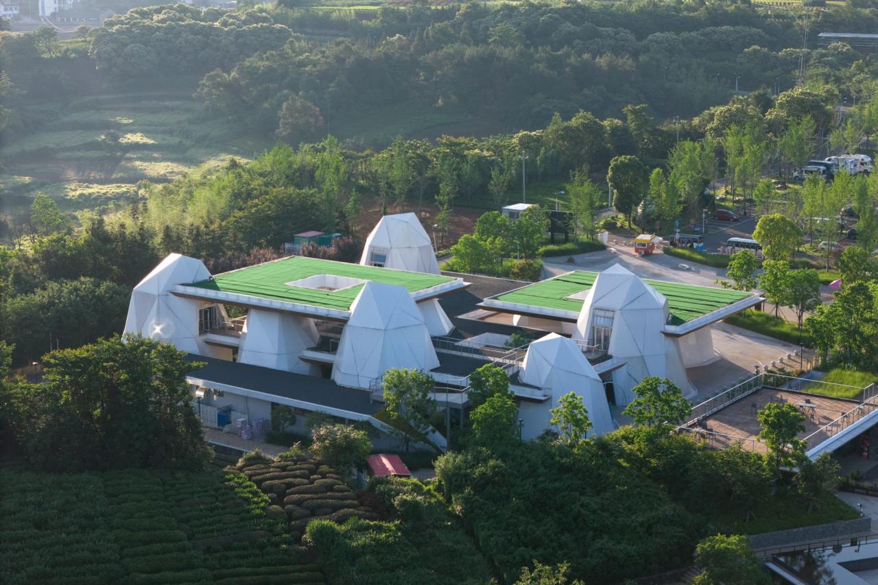 BIM建筑|相遇在山间：下岩贝景区云峰十二重 / 朱培栋-line+建筑事务所