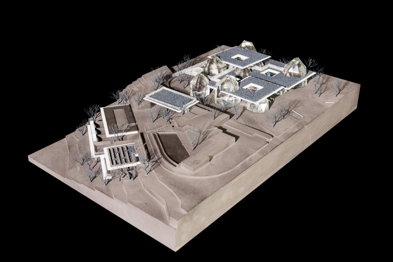 BIM建筑|相遇在山间：下岩贝景区云峰十二重 / 朱培栋-line+建筑事务所