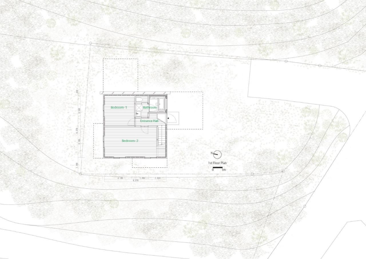 BIM建筑|富津度假小屋 / Atelier MEME