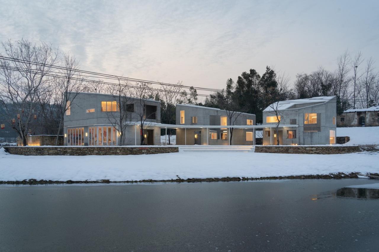 BIM建筑|柿柿如意•南野际民宿 / UAO 瑞拓设计