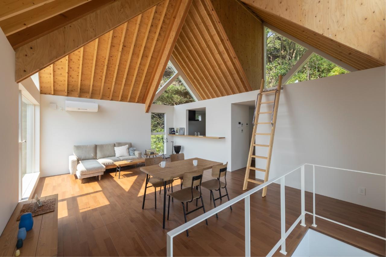 BIM建筑|富津度假小屋 / Atelier MEME