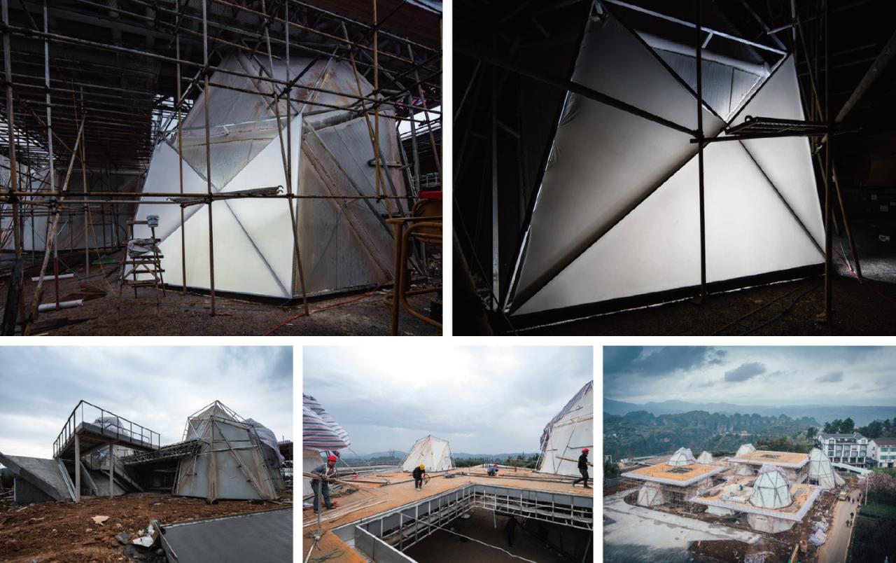 BIM建筑|相遇在山间：下岩贝景区云峰十二重 / 朱培栋-line+建筑事务所