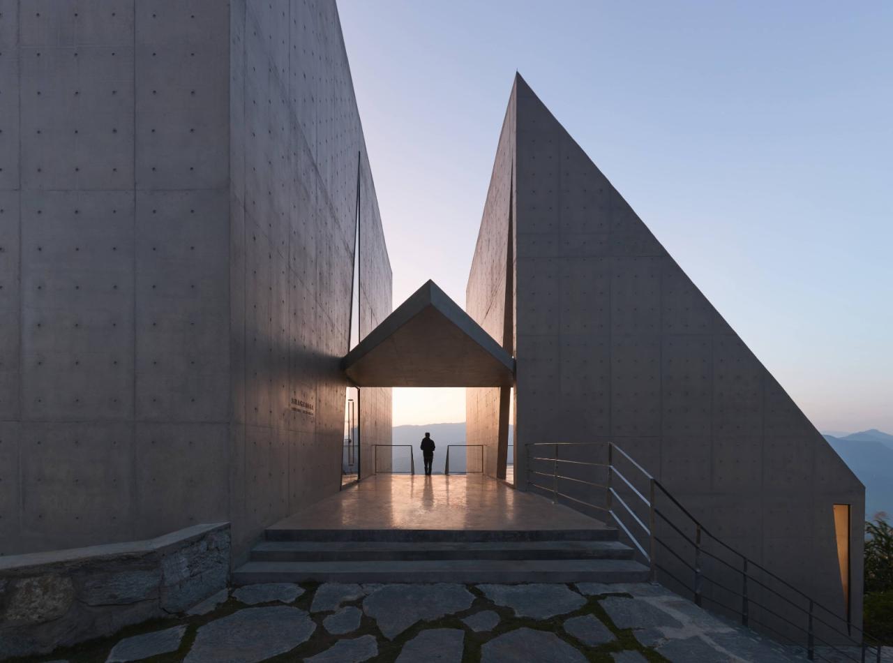 BIM建筑|怒江大峡谷先锋书店 / 迹·建筑事务所 (TAO)