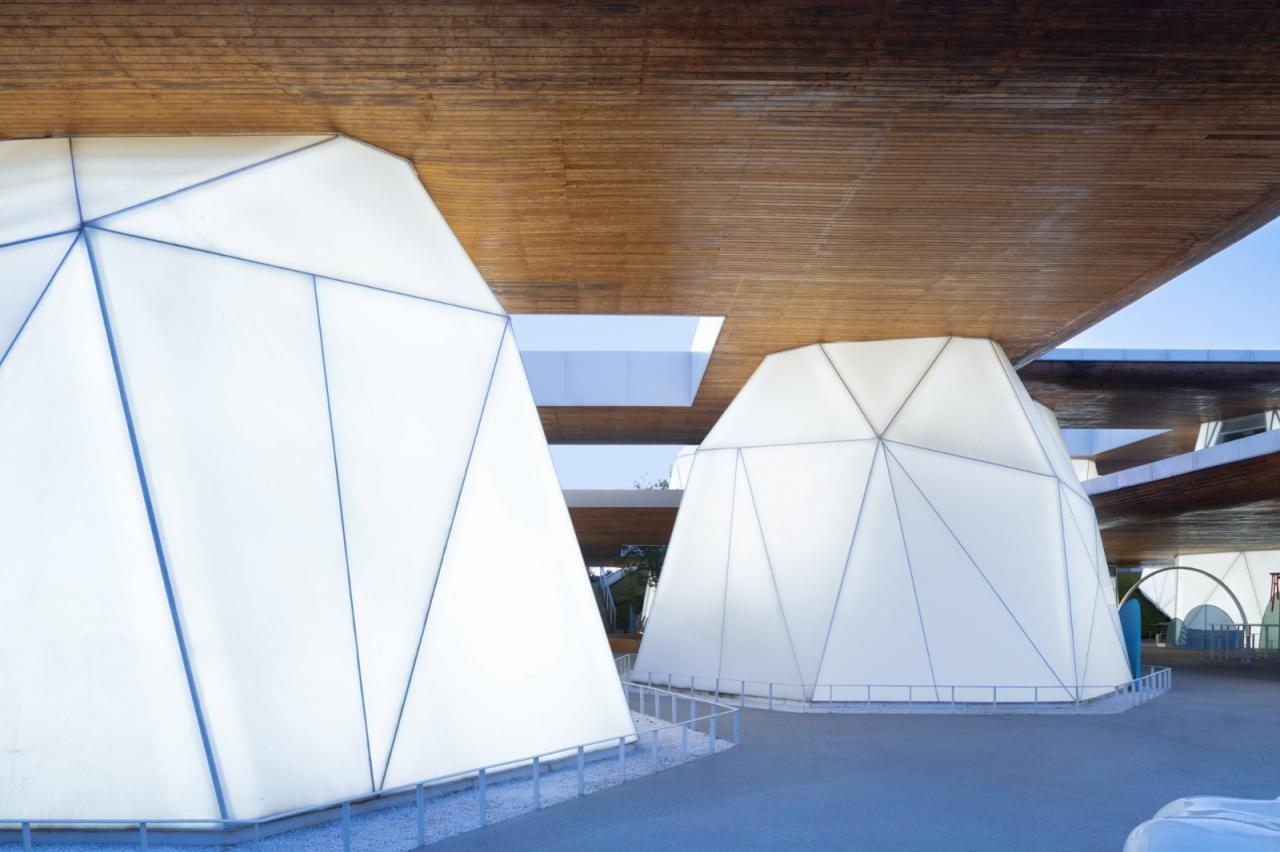 BIM建筑|相遇在山间：下岩贝景区云峰十二重 / 朱培栋-line+建筑事务所