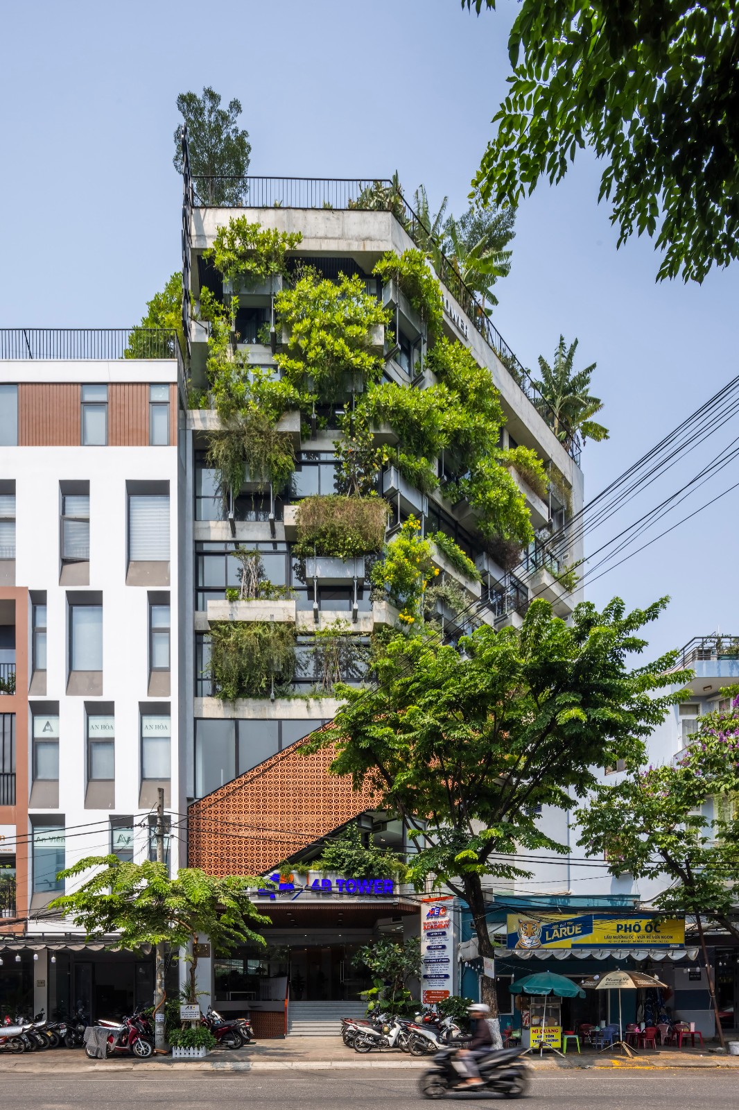 BIM建筑|AEC 4B 外语教育中心 / Ho Khue Architects