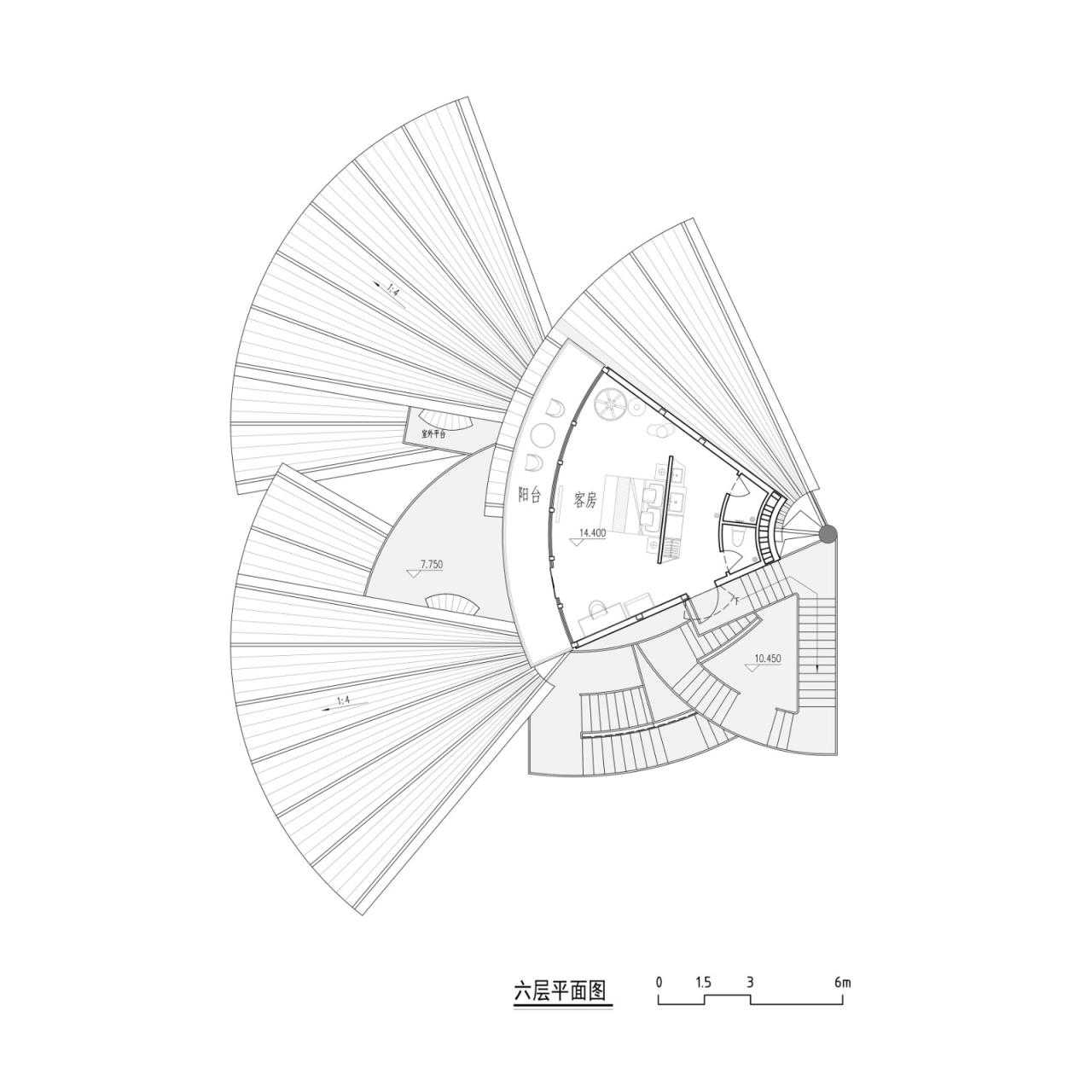 BIM建筑|树叶的结构：南溪欢乐田园野趣酒店树屋设计 / 王晖建筑工作室
