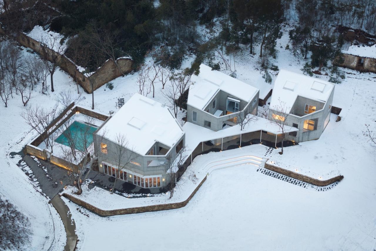 BIM建筑|柿柿如意•南野际民宿 / UAO 瑞拓设计